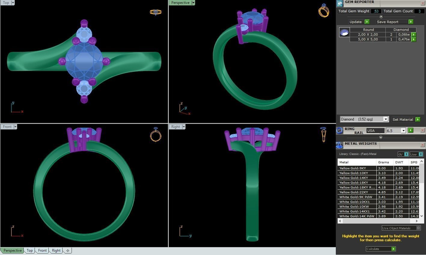 ring 10014 3D print model_5