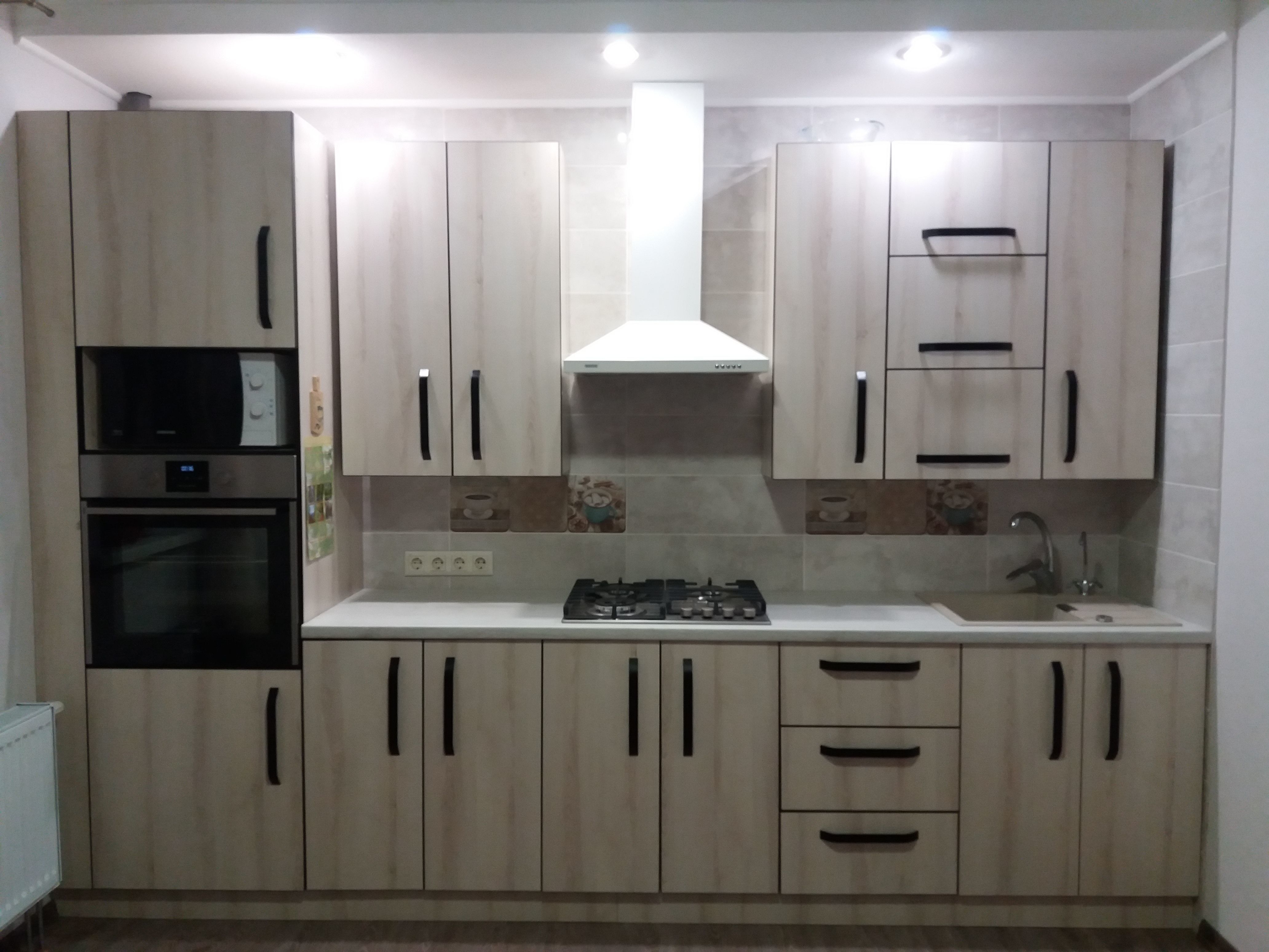 Kitchen wall 3D model_1