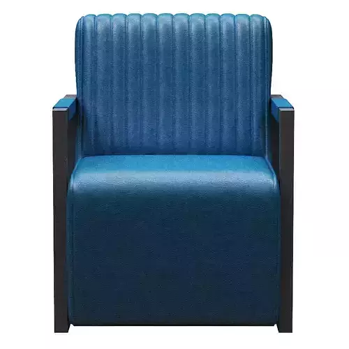 Armchair leather lounge chair