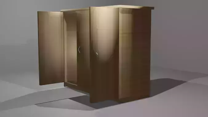 Chair wooden wardrobe