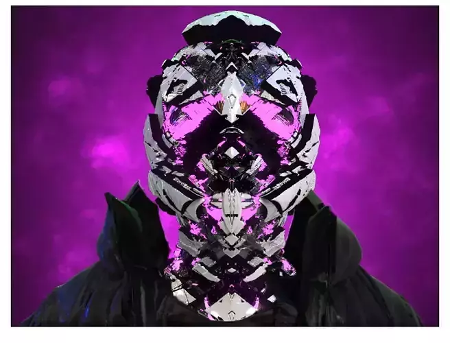 Sci-Fi Helmet Space Astronaut Character Robot 21