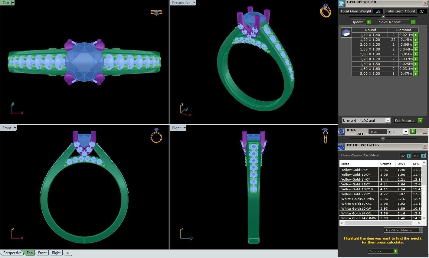 ring 10036 3D print model_5