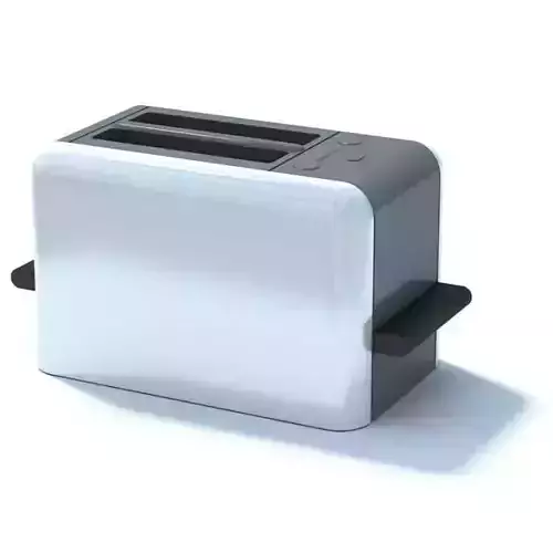 Metallic Black Toaster