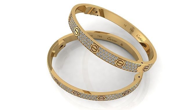 Bracelet B20011 3D print model