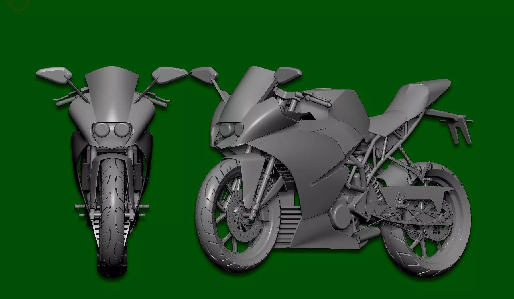 KTM RC 125 3D print model_0