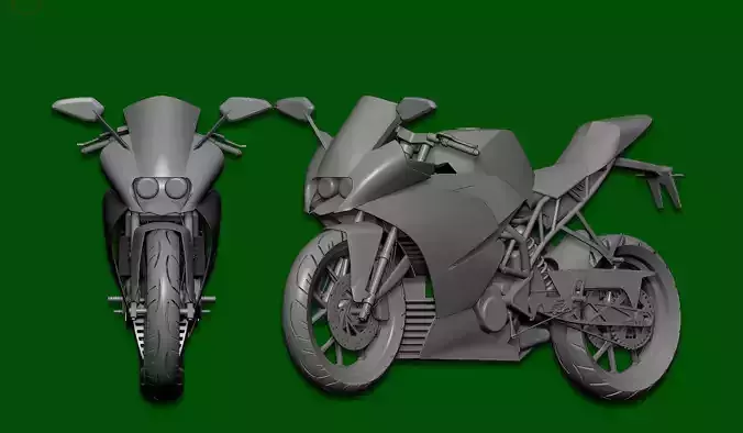 KTM RC 125 3D print model