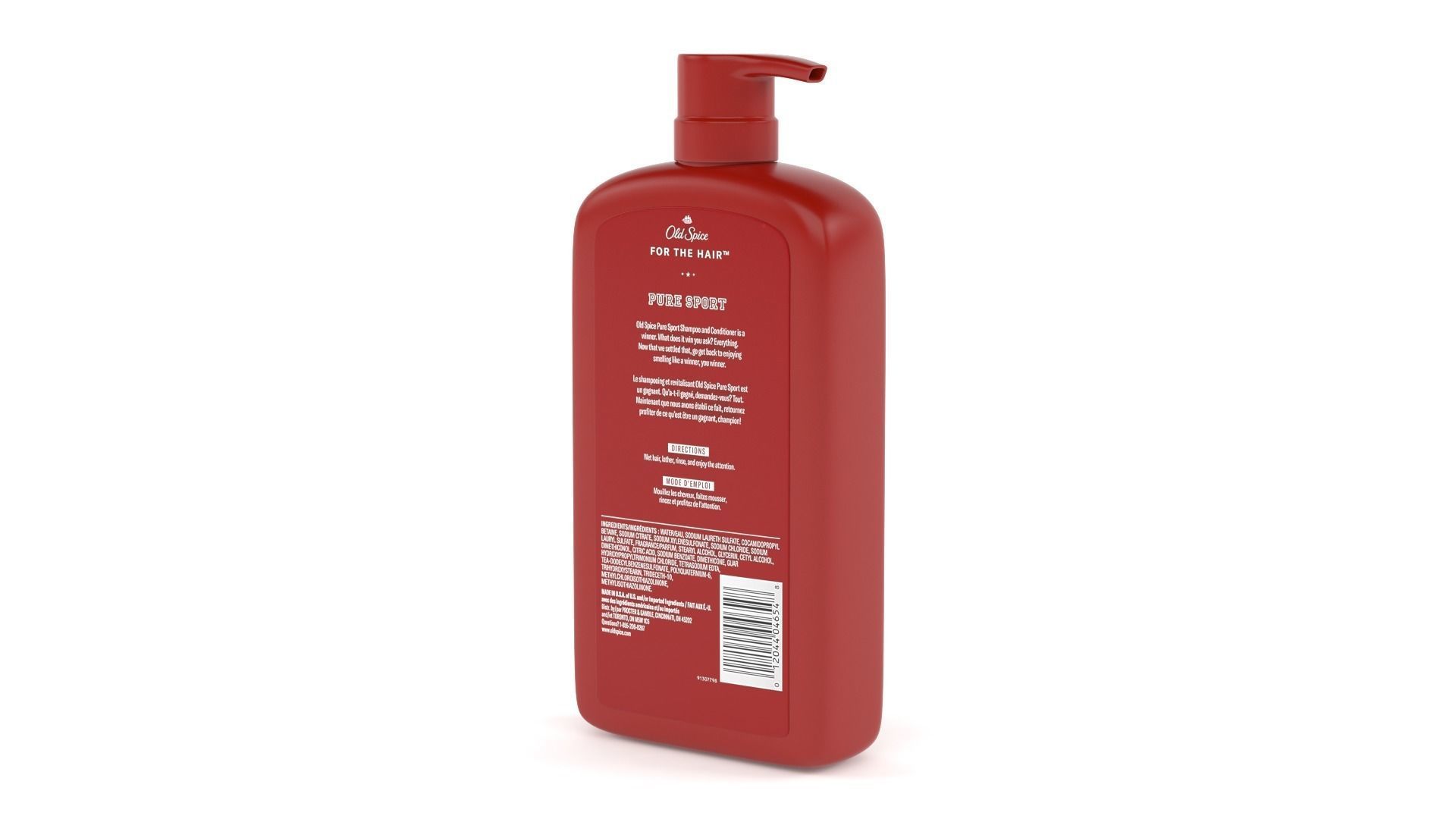Old Spice Shampoo 3D model_4