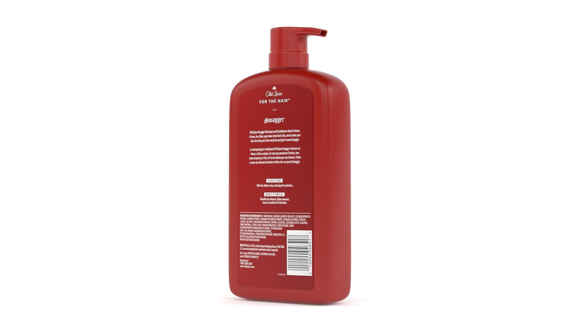 Old Spice Shampoo 3D model_7