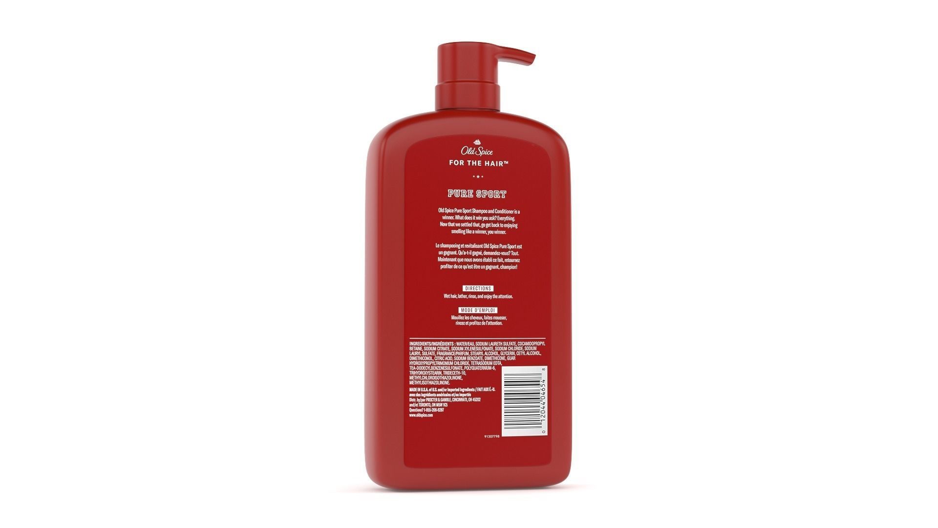 Old Spice Shampoo 3D model_3