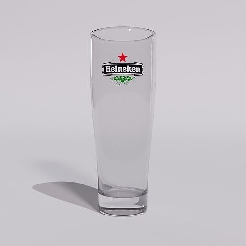 Heineken Glass Free 3D model