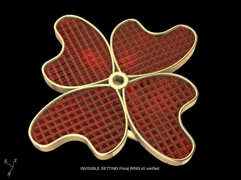 Cocktail designer rings collection stl verified _12