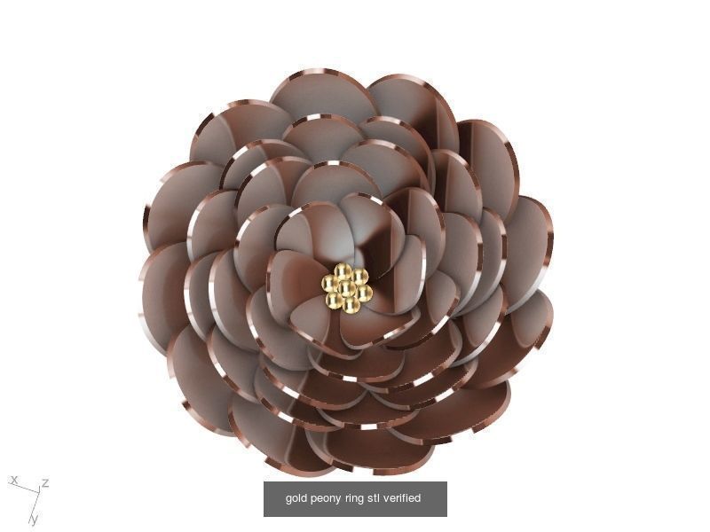 Cocktail designer rings collection stl verified _23