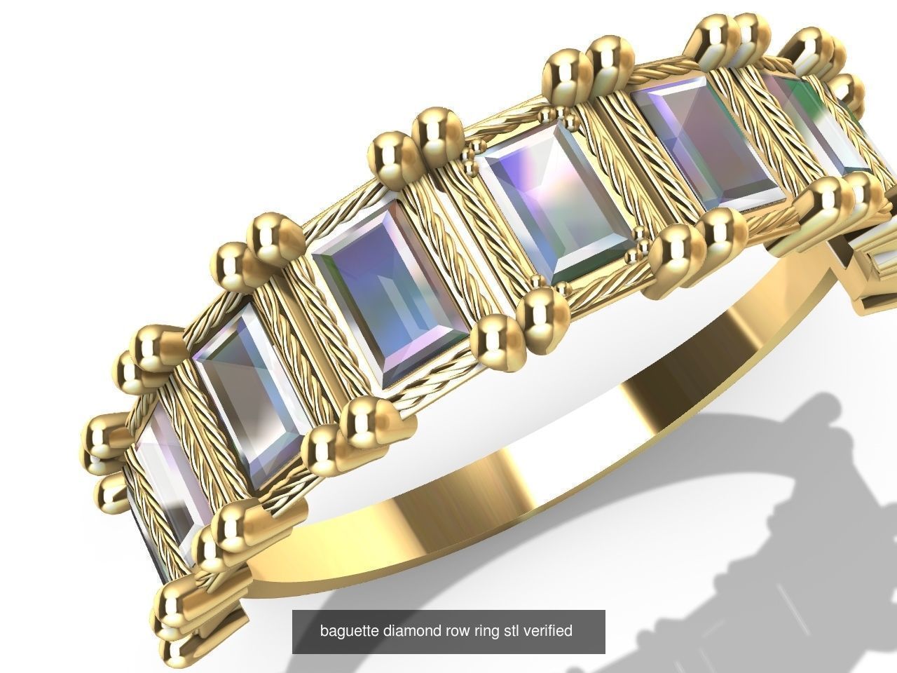 Cocktail designer rings collection stl verified _36