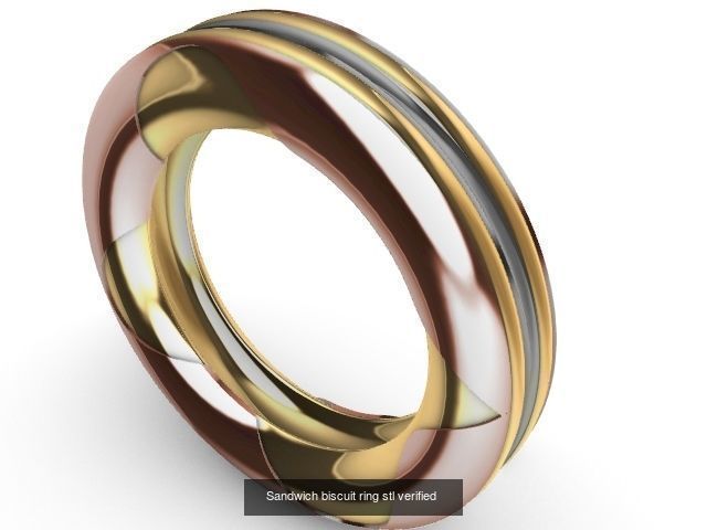 Cocktail designer rings collection stl verified _32