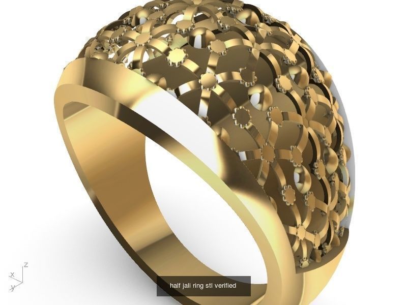 Cocktail designer rings collection stl verified _56