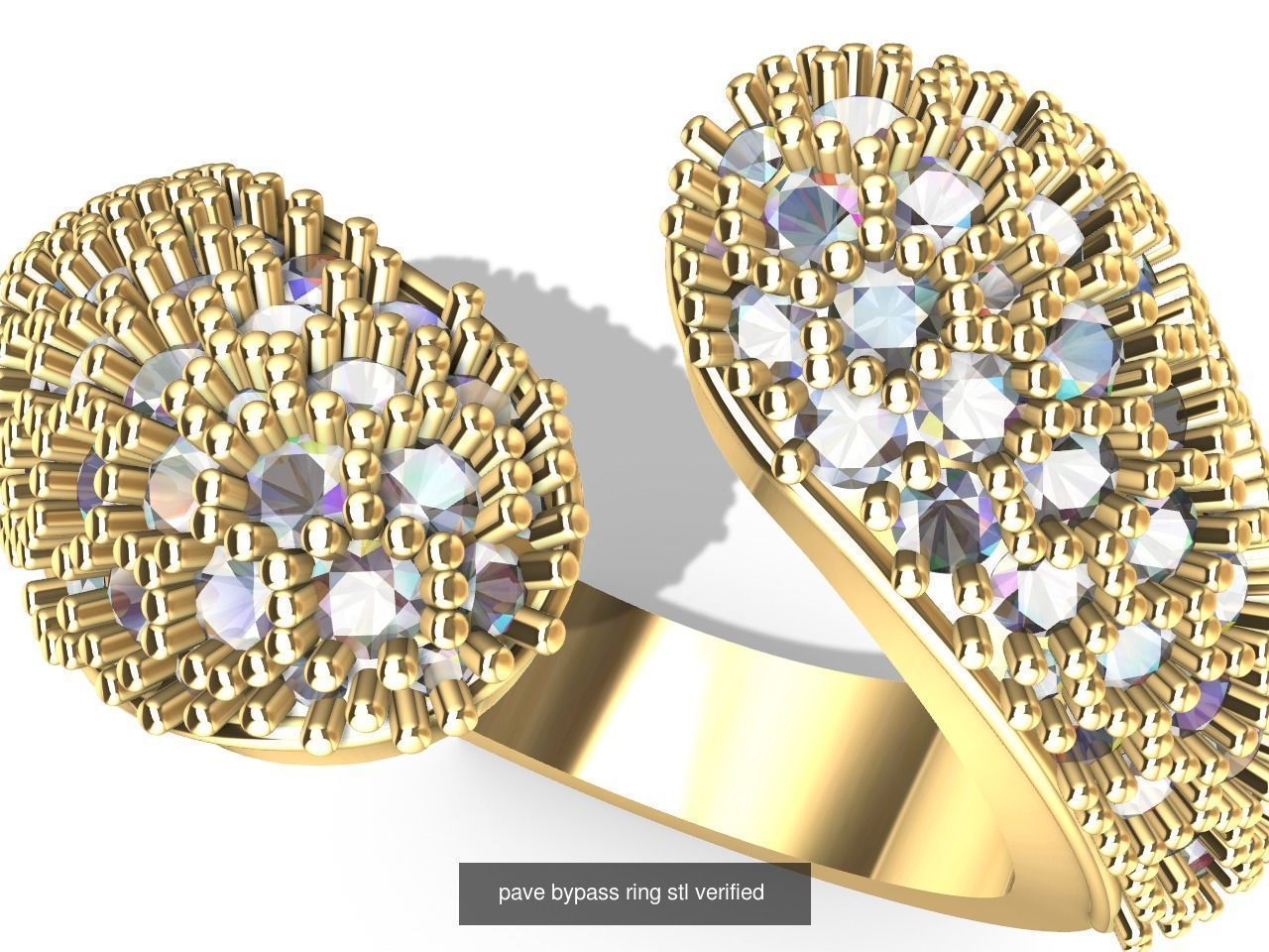 Cocktail designer rings collection stl verified _33