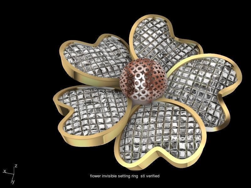 Cocktail designer rings collection stl verified _18