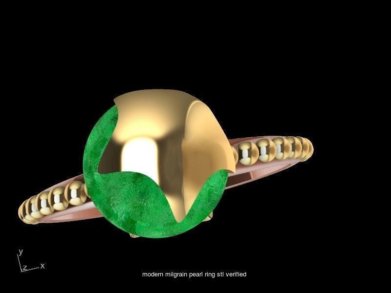 Cocktail designer rings collection stl verified _48