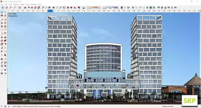 Sketchup Shopping Center E2