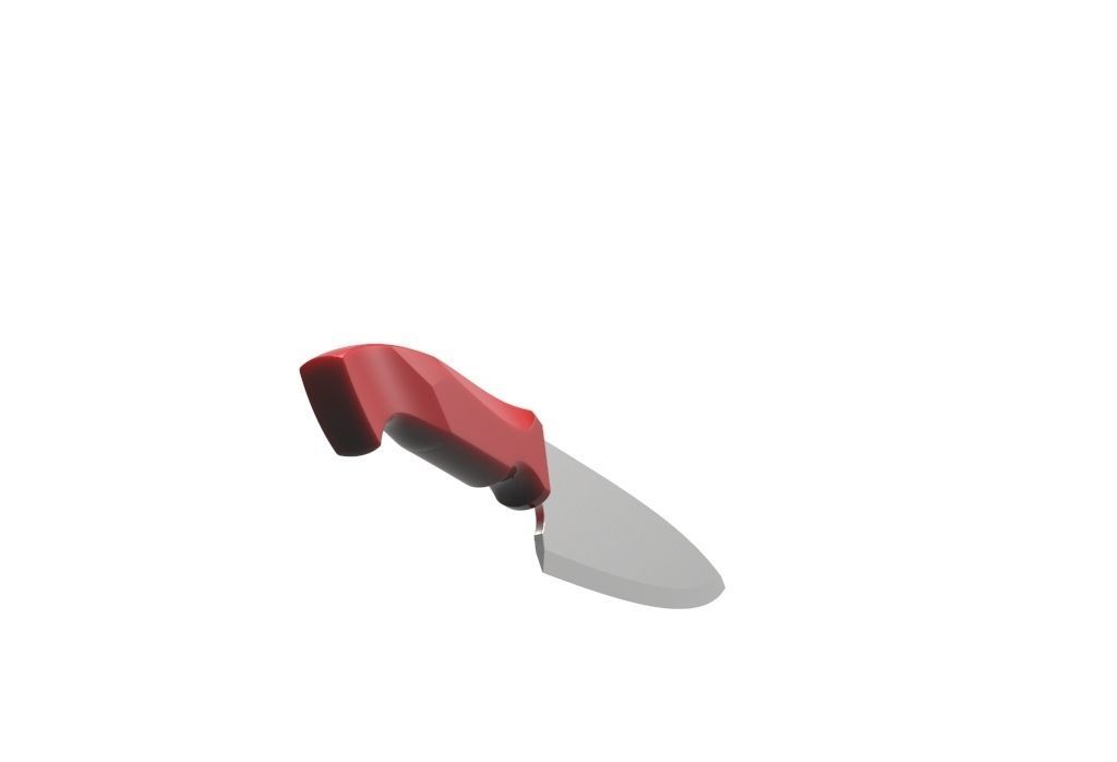 knife handle and blade 3D model_21