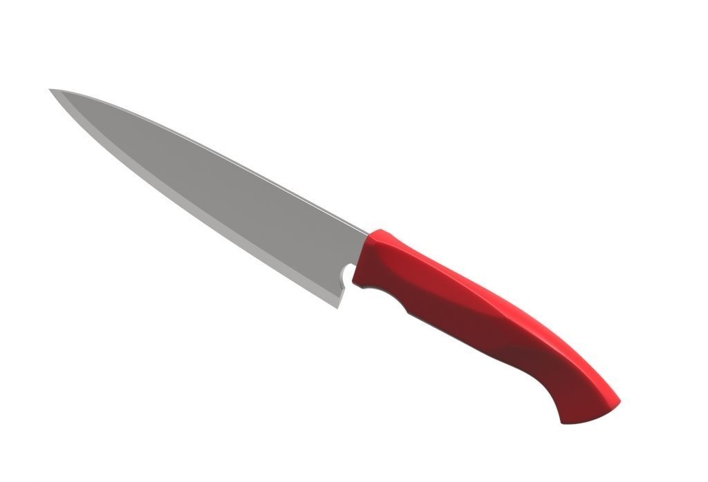 knife handle and blade 3D model_23