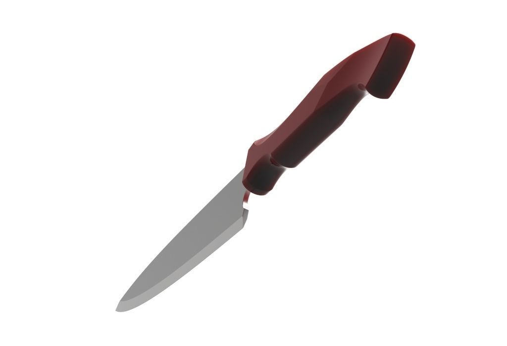 knife handle and blade 3D model_22