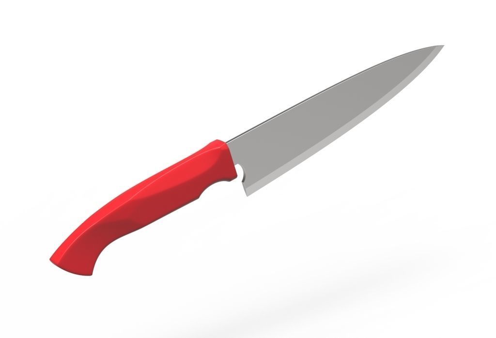 knife handle and blade 3D model_24