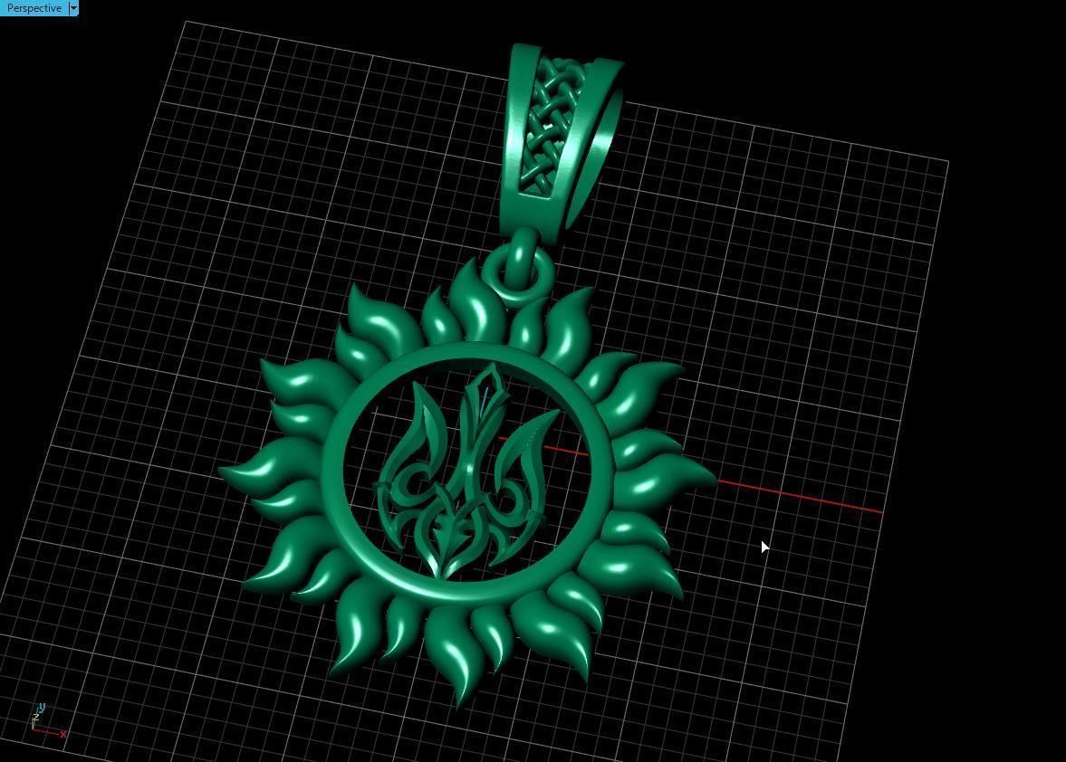 Ukrainian Trident 3D print model_10