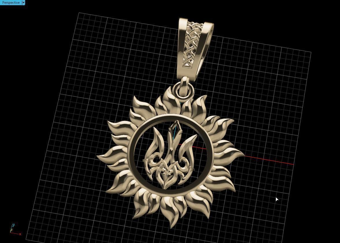 Ukrainian Trident 3D print model_15