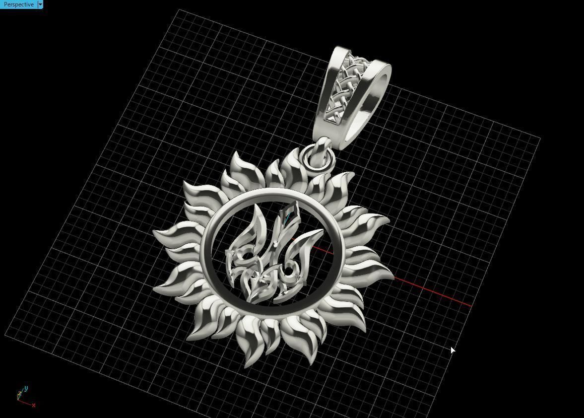 Ukrainian Trident 3D print model_7