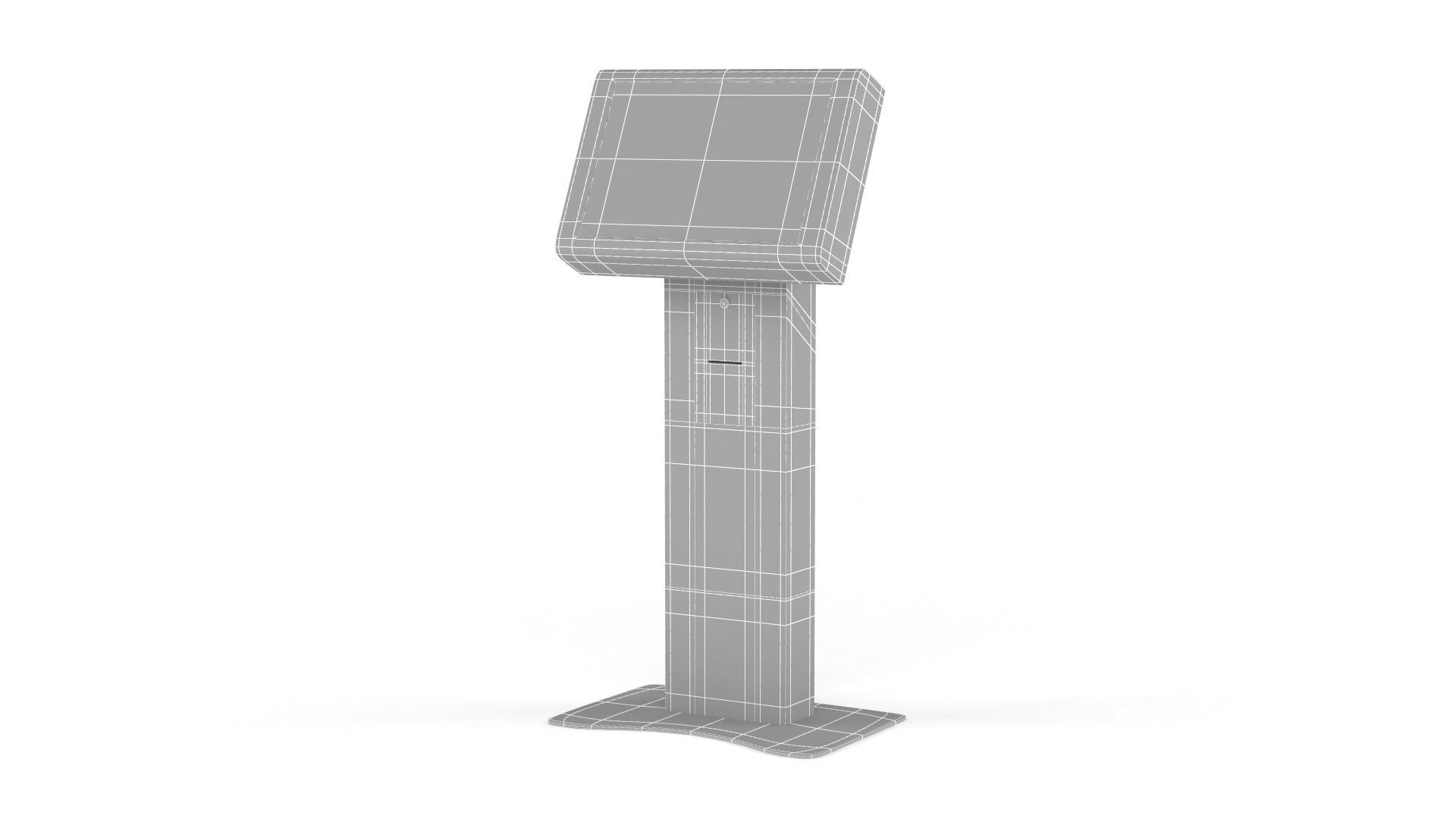 Information Kiosk 3D model_8