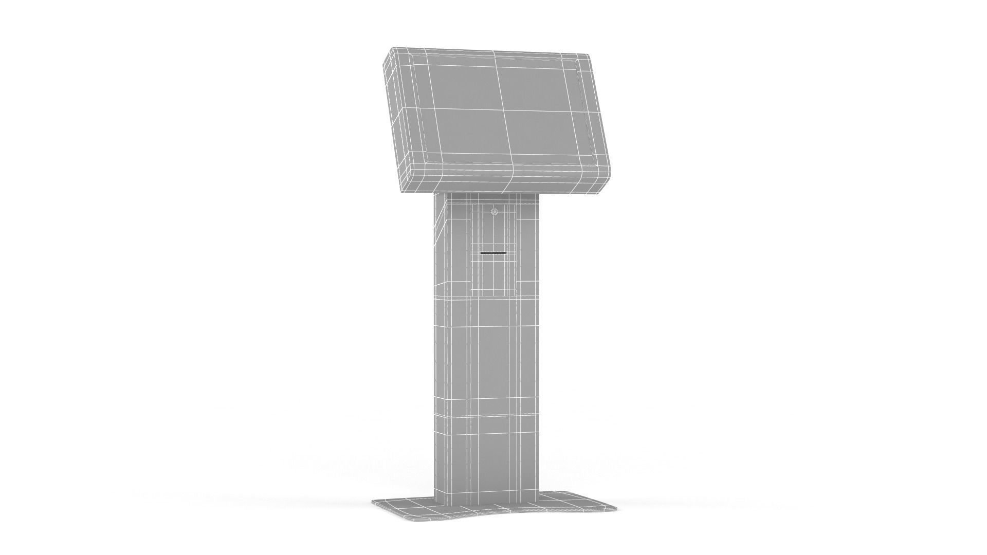 Information Kiosk 3D model_11