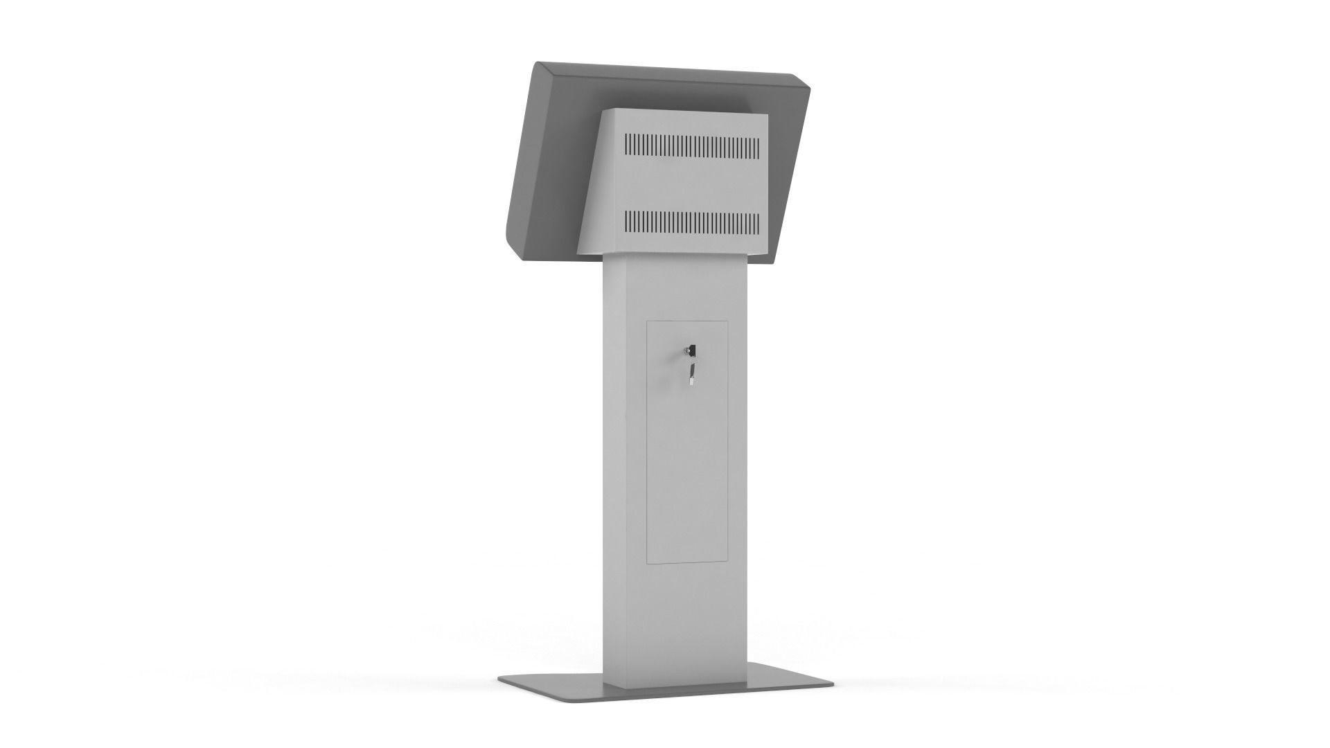 Information Kiosk 3D model_3