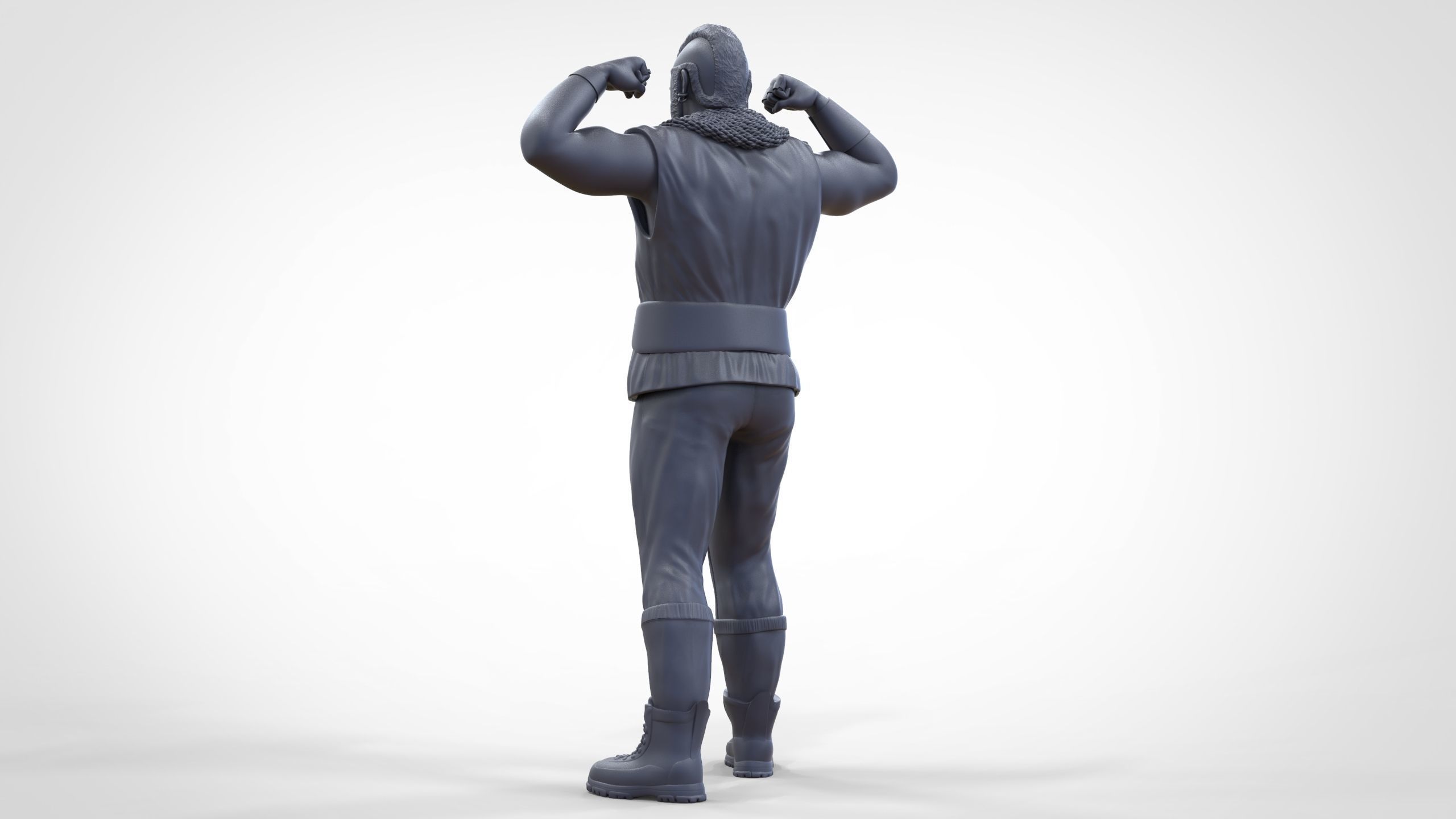 N1 B  A  Baracus A-team 3D print model_48