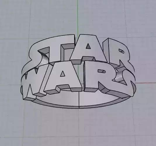 ANELLO STAR WARS 3D print model