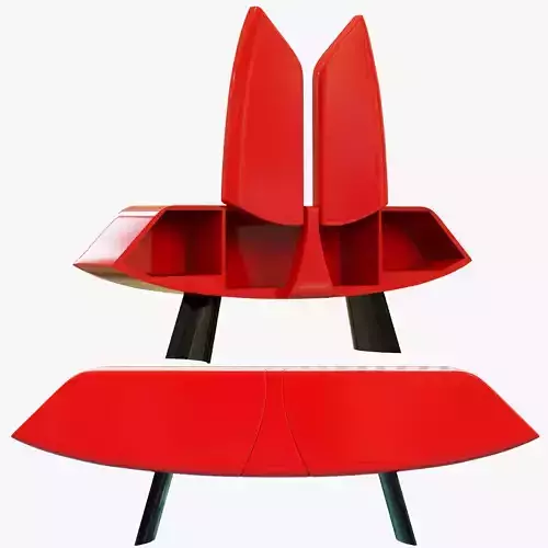 Roche Bobois papillon sideboard 3D model