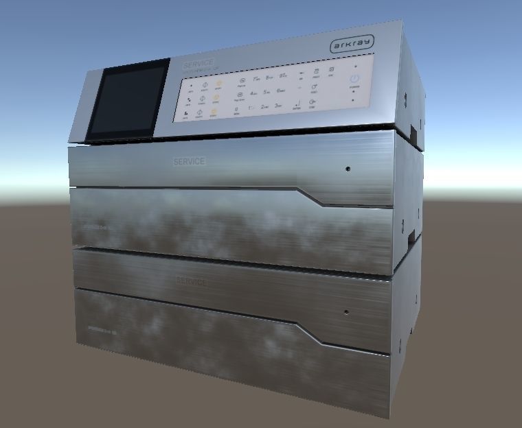 Arkray Spotchem D-concept Low-poly 3D model_2