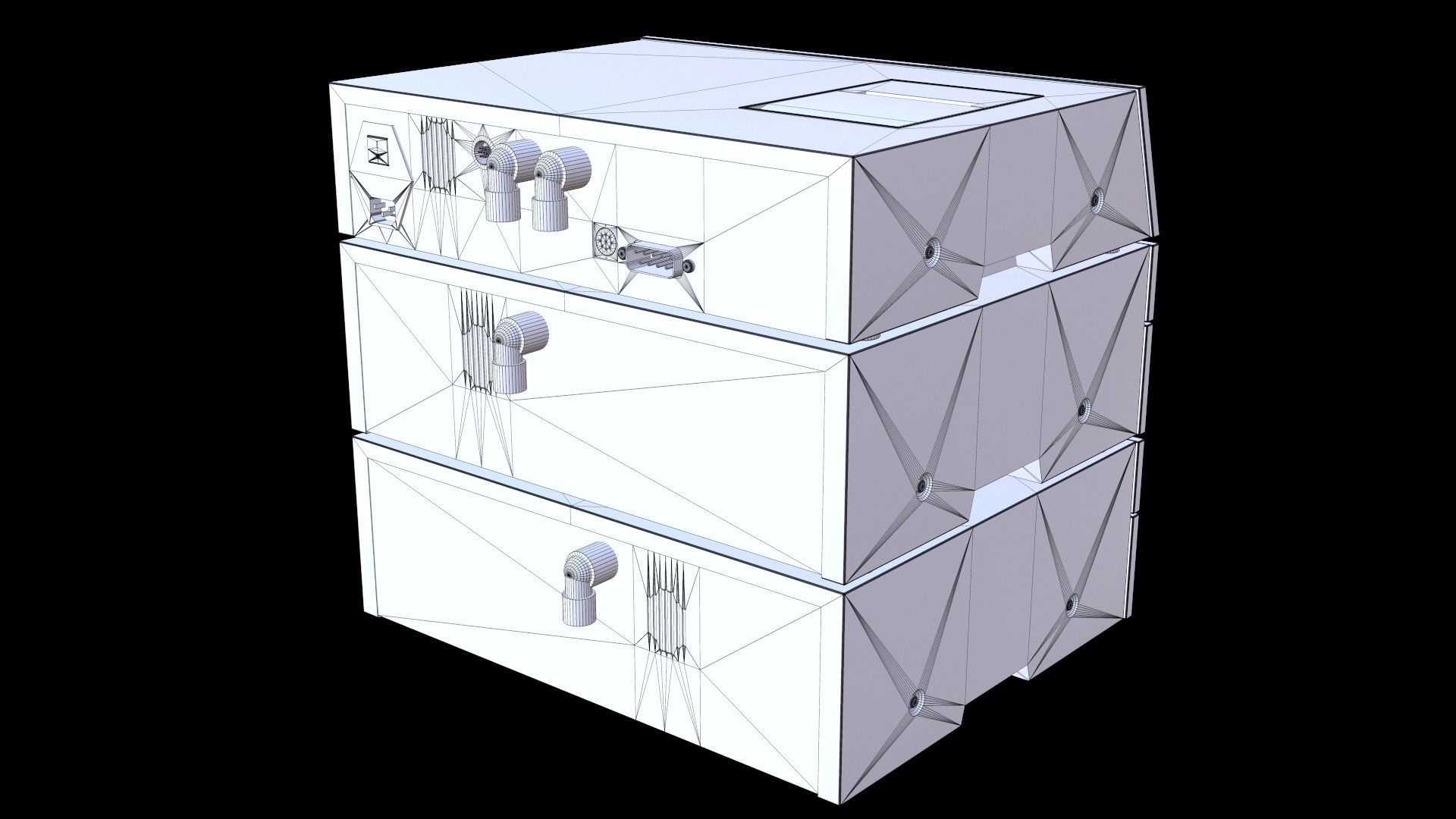 Arkray Spotchem D-concept Low-poly 3D model_11