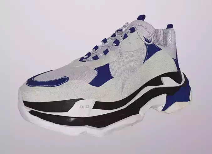 BALENCIAGA TRIPLE S SHOES PBR