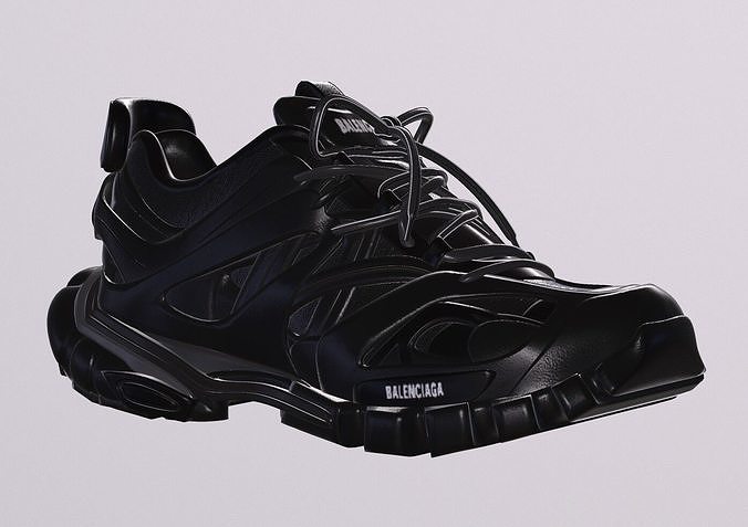 BALENCIAGA TRACK SHOES PBR Low-poly 3D model