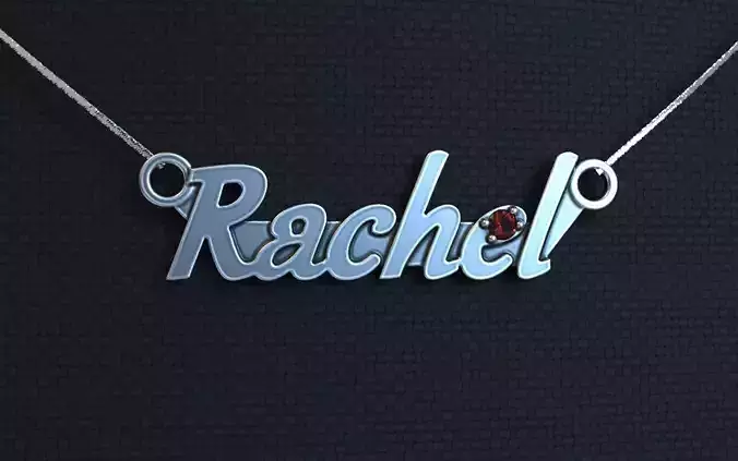  Personalized pendant Rachel