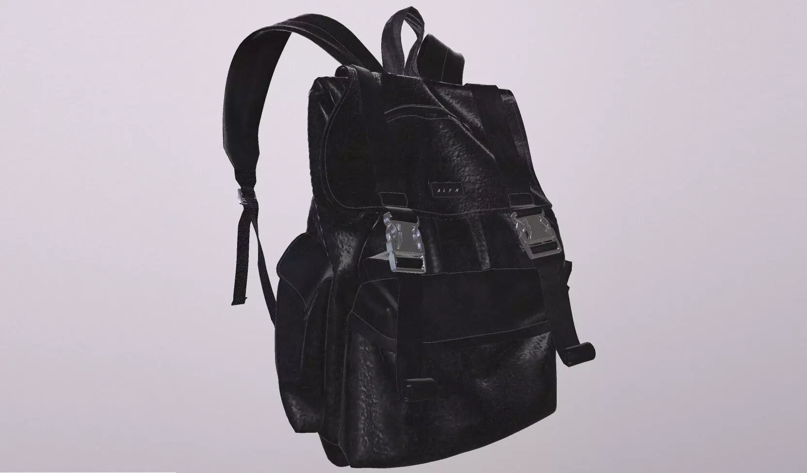 ALYX LEATHER BACKPACK PBR Low-poly 3D model