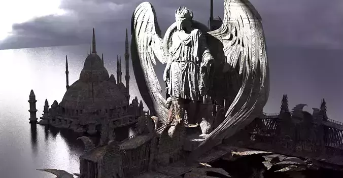 Dragons Resting Palaces 1 Kitbash