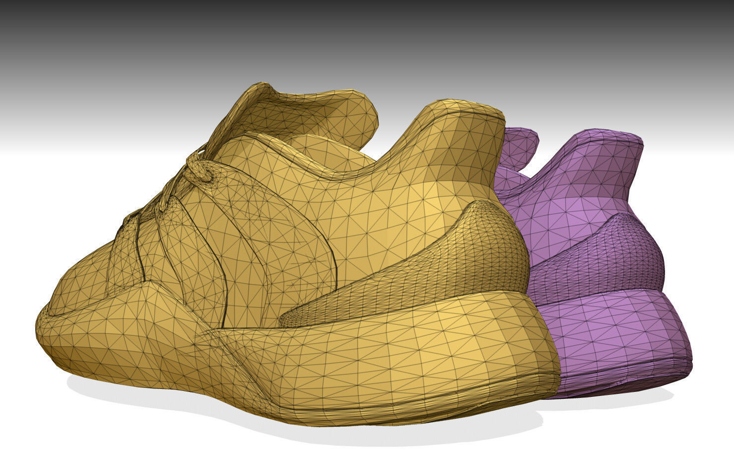 ADIDAS SOBAKOV PBR Low-poly 3D model_8