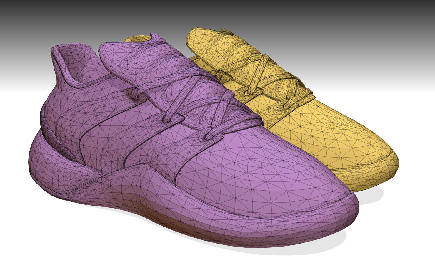 ADIDAS SOBAKOV PBR Low-poly 3D model_6