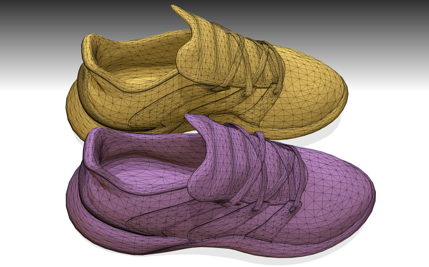 ADIDAS SOBAKOV PBR Low-poly 3D model_7