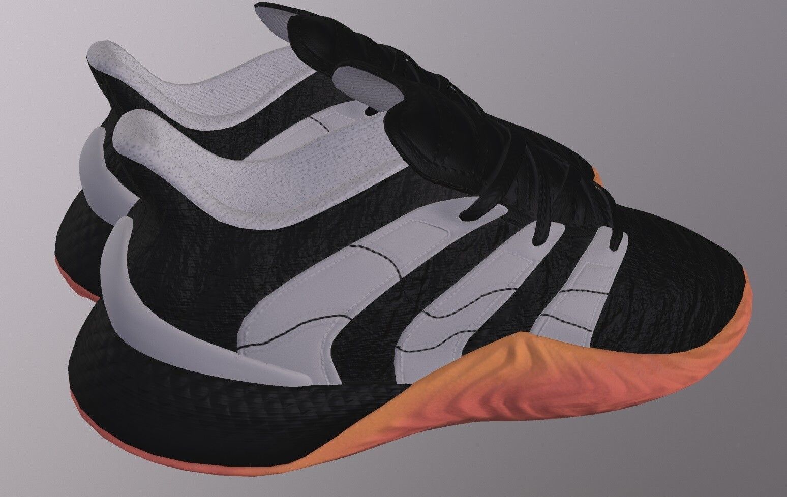 ADIDAS SOBAKOV PBR Low-poly 3D model_2