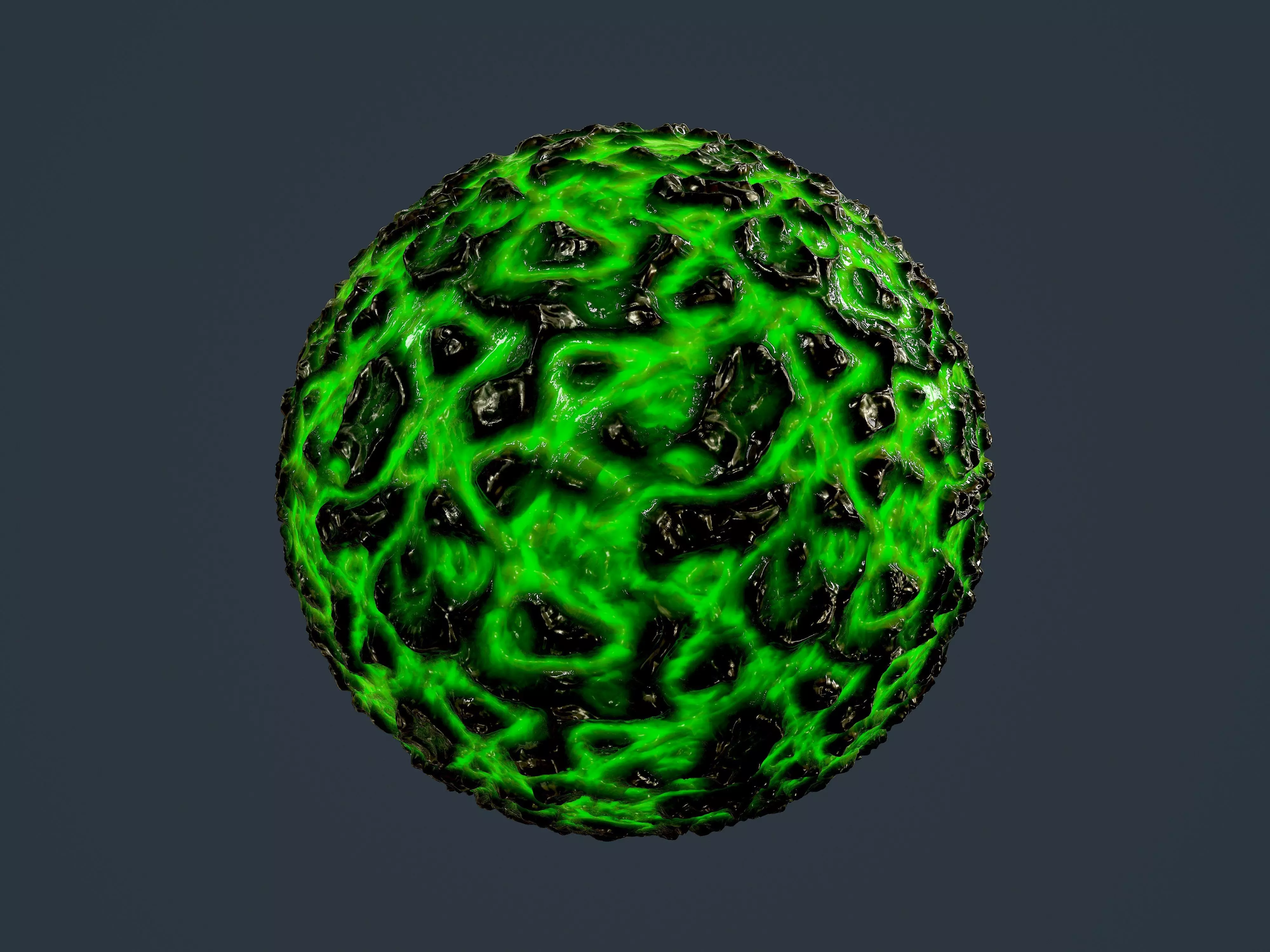 Sci-fi Alien Creature Environment Seamless PBR Texture 02 Texture_0