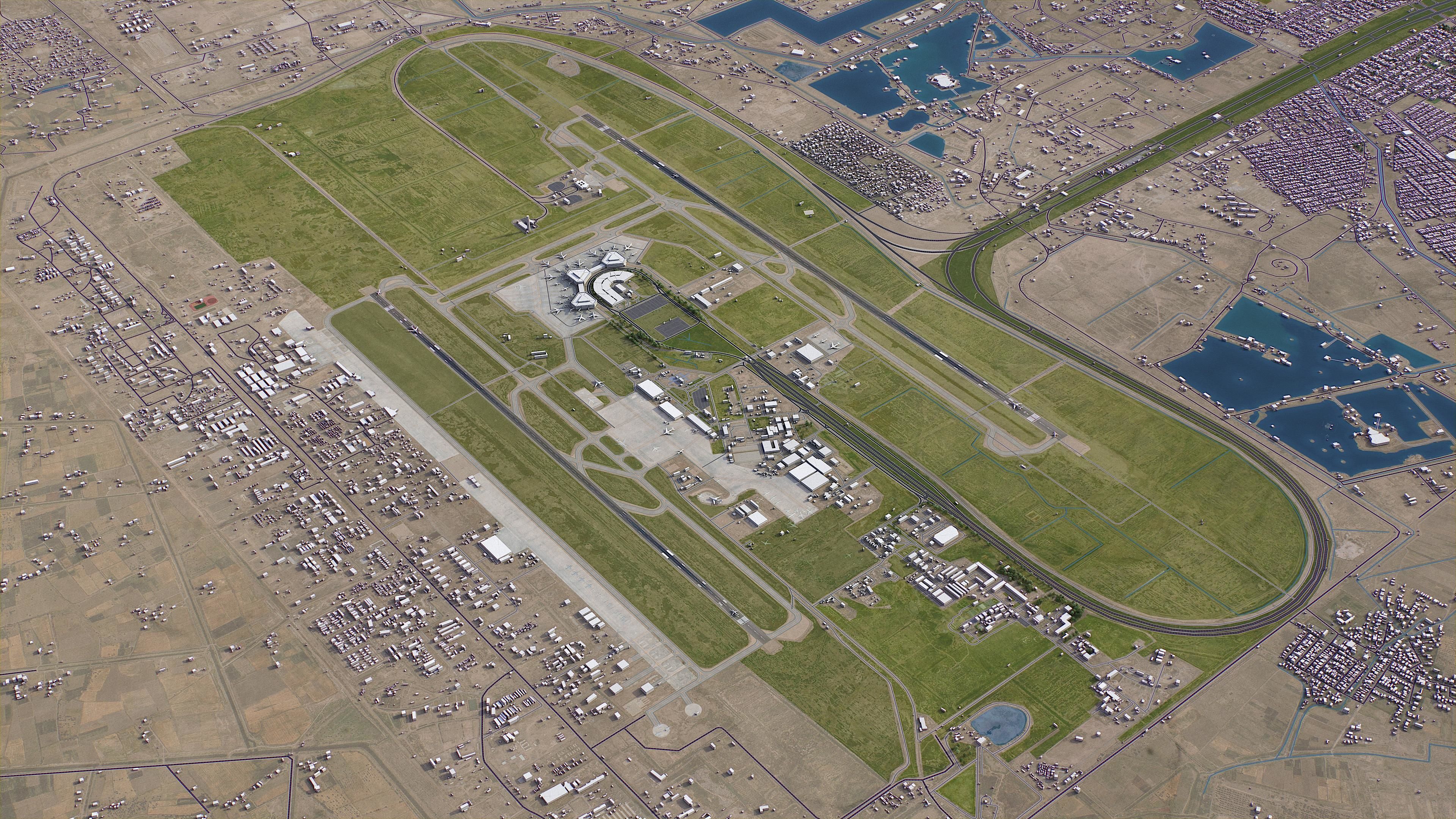 Baghdad - 3D City Model Low-poly 3D model_22