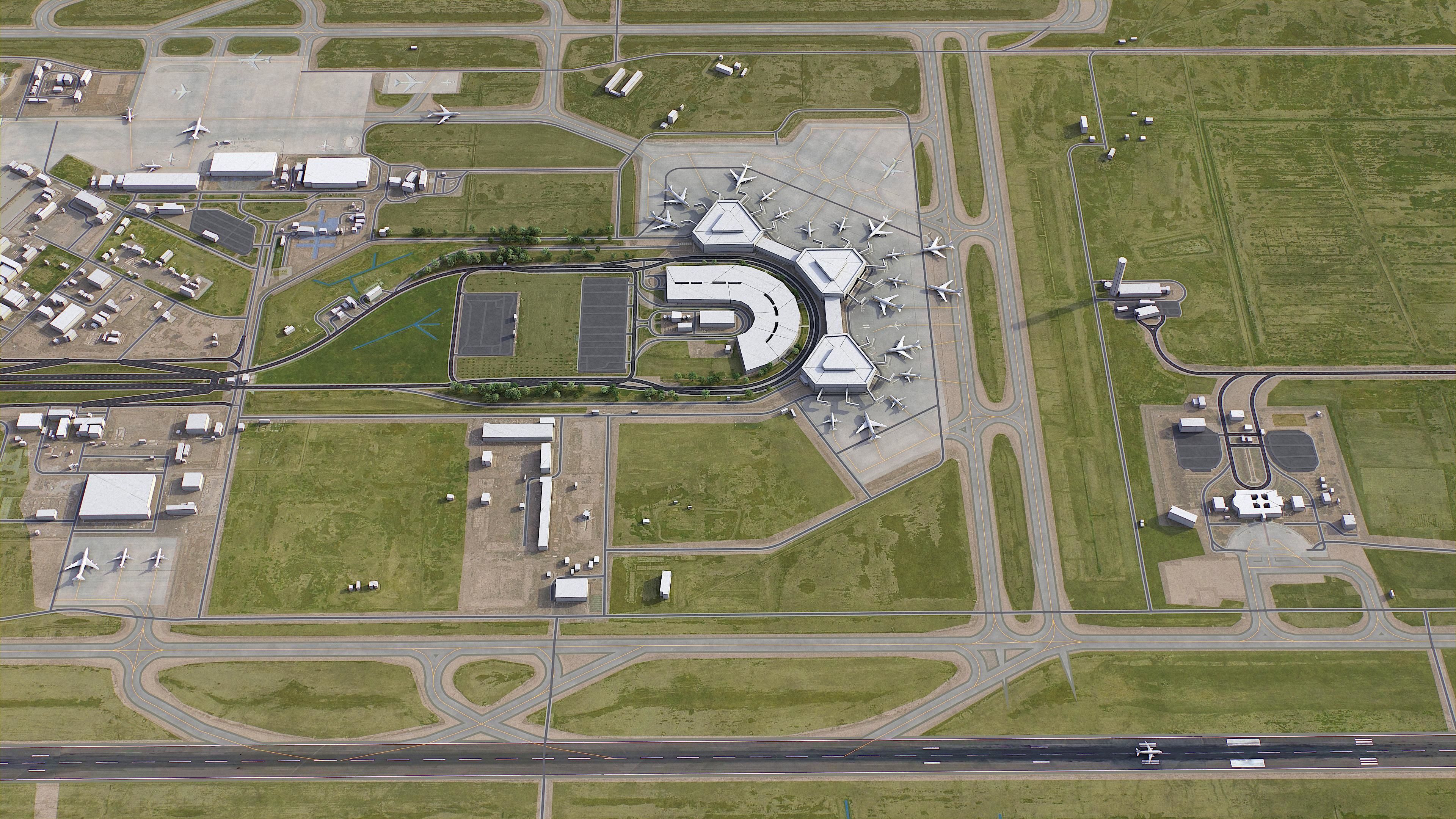 Baghdad - 3D City Model Low-poly 3D model_21